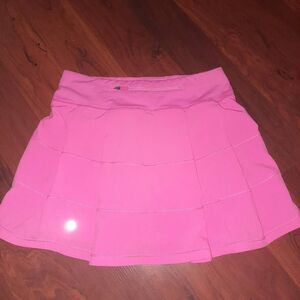 Lululemon Sonic Pink Pace Rival Skirt ~2